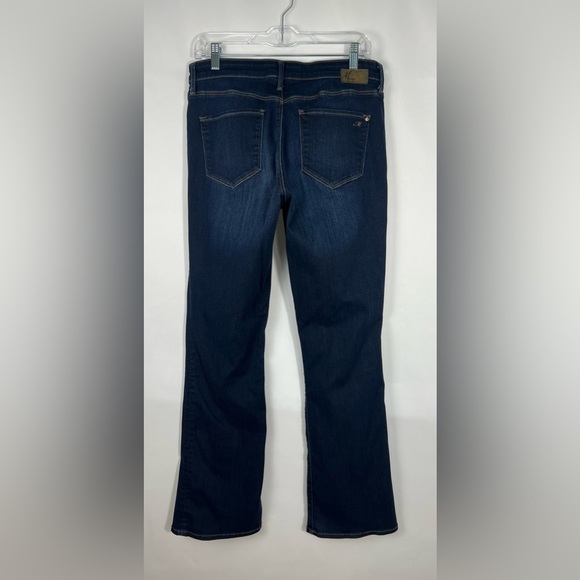 Mavi Marcia Mid-Rise Classic Bootcut Jeans Dark Wash Size 31 Tall Long - Picture 2 of 14